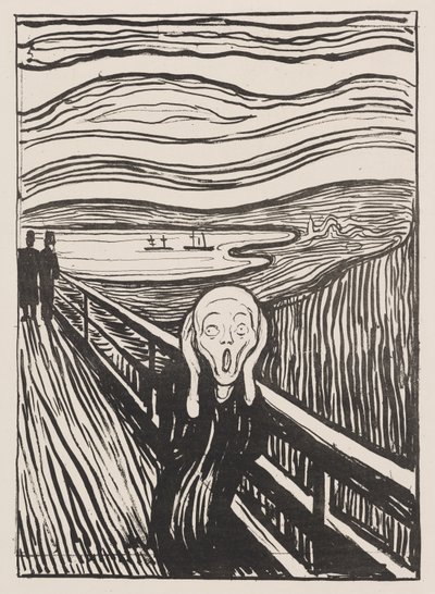 Skriget af Edvard Munch