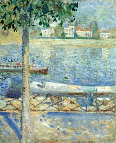 Seinen ved Saint-Cloud af Edvard Munch