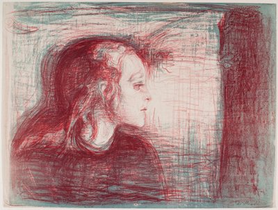 Det syge barn I af Edvard Munch