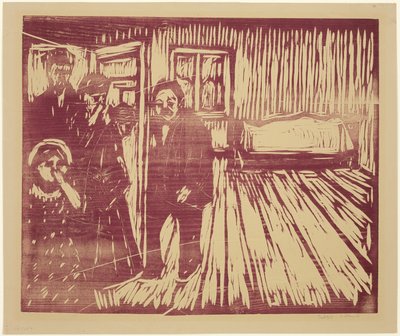 Lugten af død af Edvard Munch