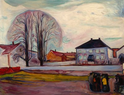 Huset ved stranden af Edvard Munch