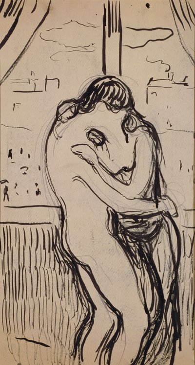 Kysset af Edvard Munch