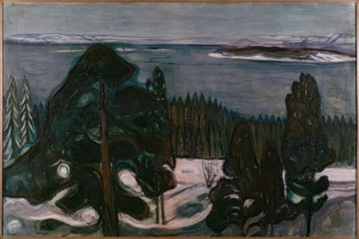 Vinterens nat af Edvard Munch
