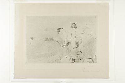 Kvinder bader af Edvard Munch
