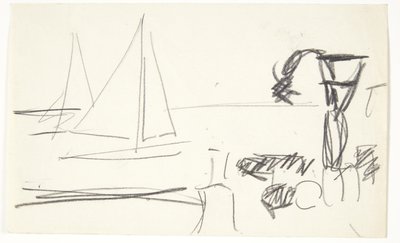 Aften i Frihavnen af Edvard Weie