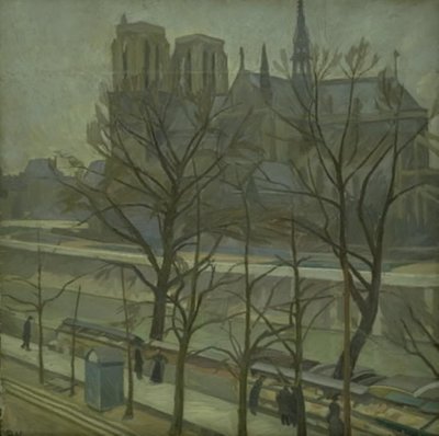 Fra Quai de la Tournelle, Paris af Edvard Weie