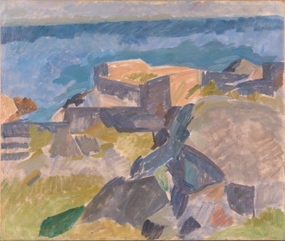 Landscape from Christiansø af Edvard Weie
