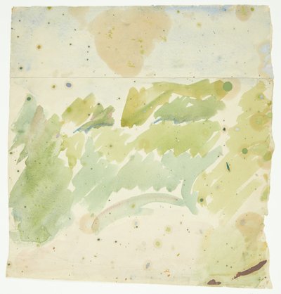Landskabsstudie af Edvard Weie