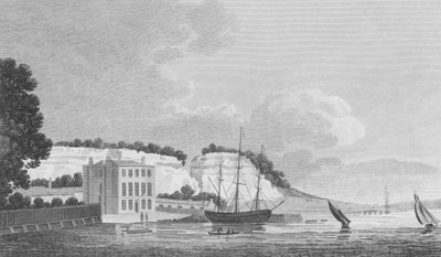 Purfleet (gravering) af Edward (after) Gyfford