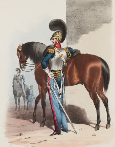Kongelig Hestevagt, Officer af Edward (after) Hull