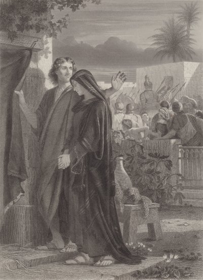 Johannes og Jesu mor af Edward A. Armitage