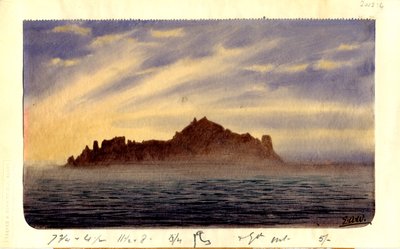 Syd Trinidad, 1901 (wc på papir) af Edward Adrian Wilson