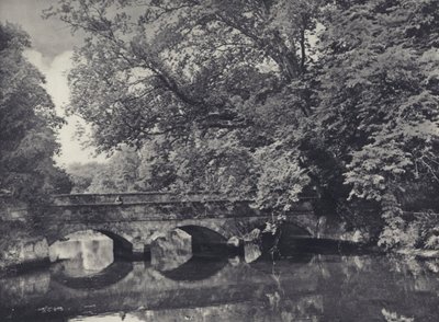 Wilton Bridge (s/h-foto) af Edward Alfred Barton