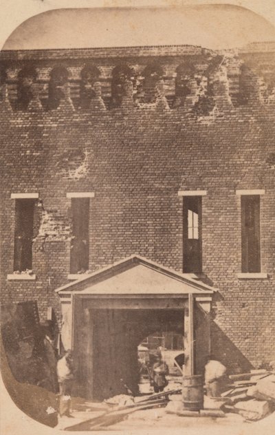 Evakueringen af Fort Sumter, april 1861. af Edward Anthony
