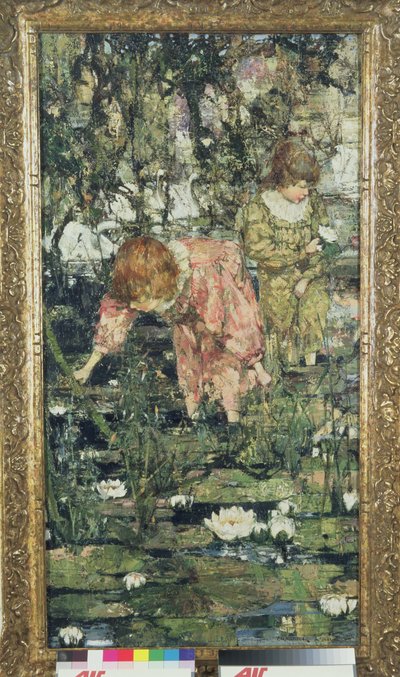 Liljedammen af Edward Atkinson Hornel