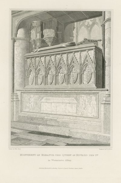 Monument for Eleanor Dronningen af Edward den 1 af Edward Blore