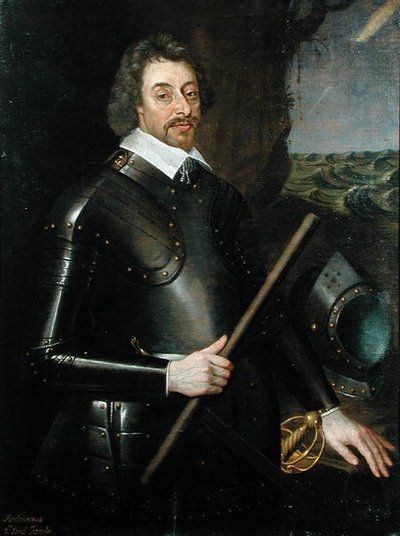 Ferdinando (1584-1647) 2nd Lord Fairfax (olie på lærred) af Edward Bower