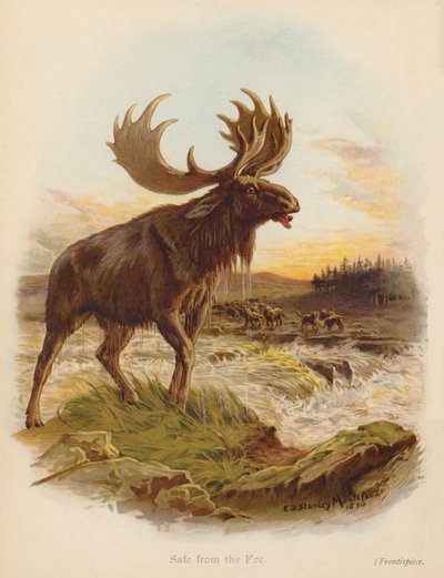 I sikkerhed for fjenden (farvelitografi) af Edward Brice Montefiore