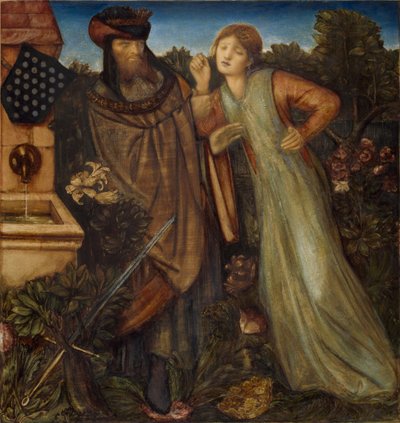 Kong Mark og La Belle Iseult af Edward Burne-Jones