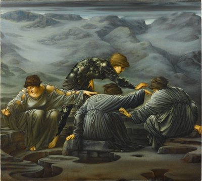 Perseus og Graierne af Edward Burne-Jones