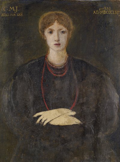 Portræt af Georgiana Burne-Jones (1840-1920) af Edward Burne-Jones
