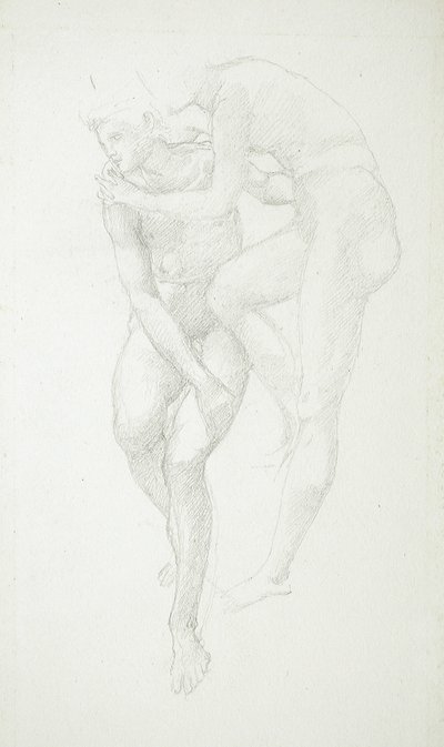 Siddende kvinde af Edward Burne-Jones