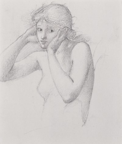 Hill Fairy (se 452519 recto) af Edward Burne Jones