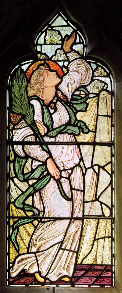 Håb, 1883 af Edward Burne Jones