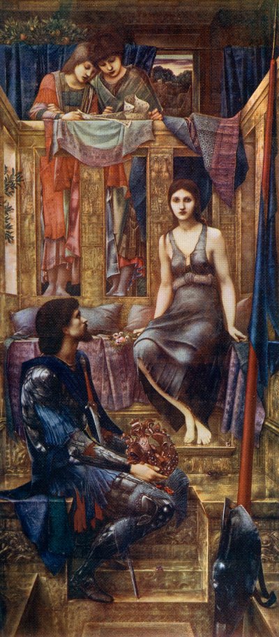 Kong Cophetua og tiggerpigen, 1884, 1912. af Edward Burne Jones
