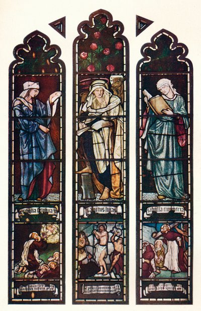 Sibyl Window, Jesus College Chapel, Cambridge, c1872 af Edward Burne Jones