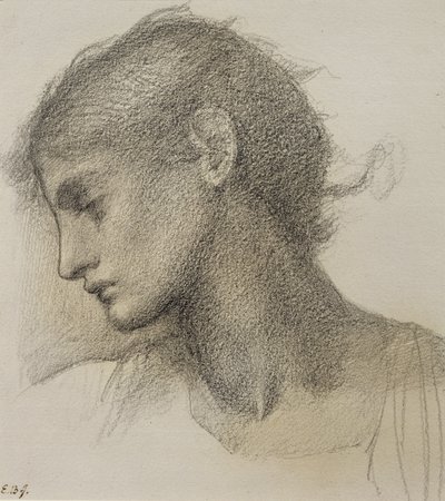 Studie af et hoved, for 