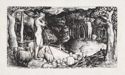 Ideelt præsteliv, 1829 af Edward Calvert