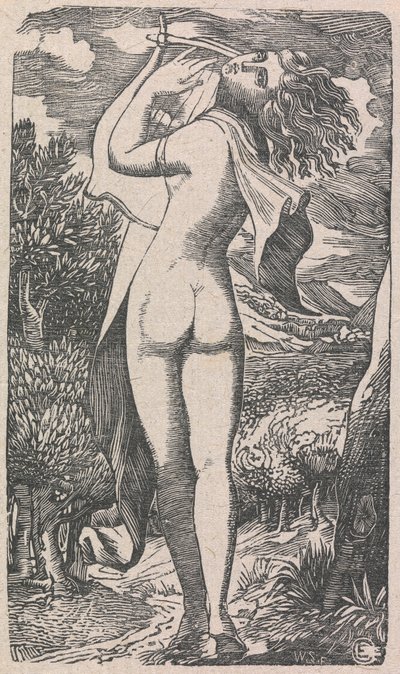 Ths Bachchanti af Edward Calvert