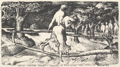 Syndfloden, 1829. af Edward Calvert