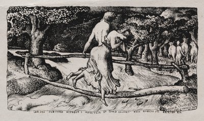 Syndfloden, 1829. af Edward Calvert