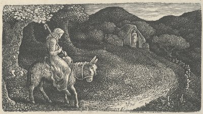Hjemkomsten, 1830. af Edward Calvert