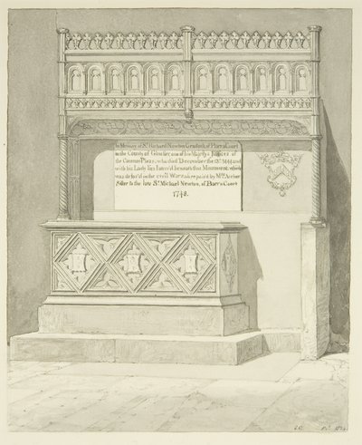 Monument til Sir Richard Newton Cradock af Edward Cashin