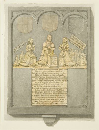 Thornes monumentale messing i St. Werburgh