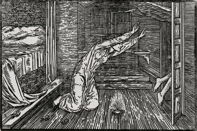 Amor på vej væk af Edward Coley (after) Burne Jones