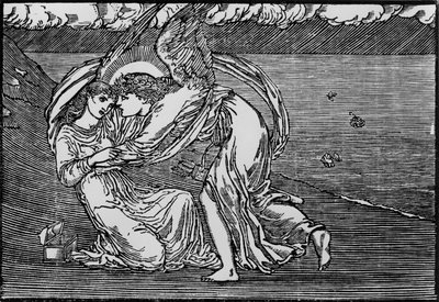 Amor genopliver hende af Edward Coley (after) Burne Jones