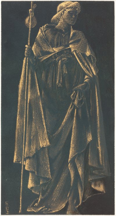 Angelus Ministrans, ca. 1896 von Edward Coley Burne-Jones