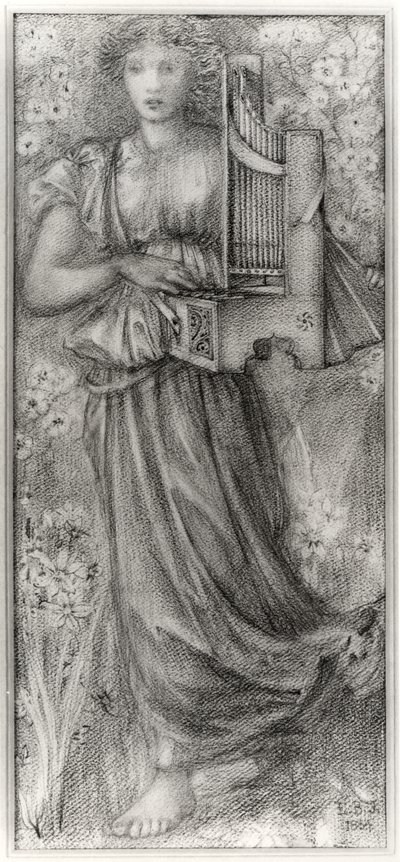 Forår af Edward Coley Burne Jones