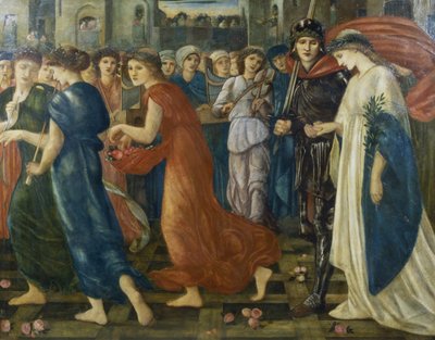 St. George and the Dragon: Nr. 7 The Return af Edward Burne Jones