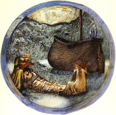 Blomsterbogen: XXXV. Eng sød af Edward Coley Burne Jones