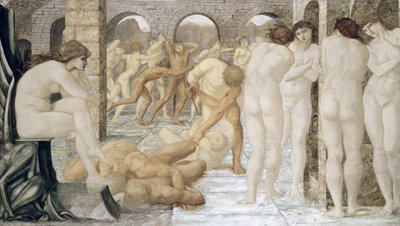 Venus Discordia (olie på lærred) af Edward Coley Burne Jones