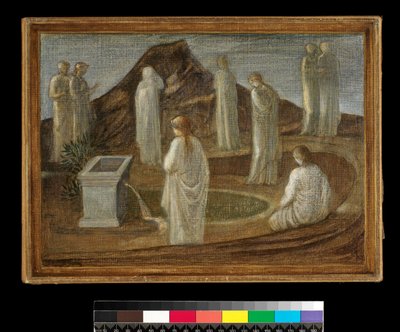 En drøm om ni muser af Edward Burne Jones