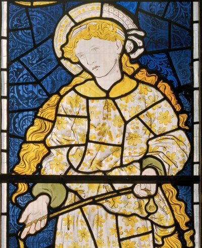 Bicester, Morris, Marshall, Faulkner & Co, Edward Burne-Jones, Velgørenhed, 1866 af Edward Burne Jones