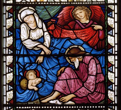 Kirkcaldy Old Kirk, Morris & Co., Edward Burne-Jones, The Nativity, 1886 af Edward Burne Jones