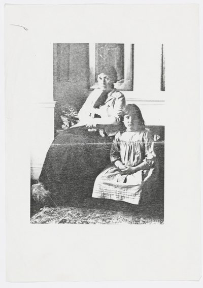 Brev til kunstnerens barnebarn Angela Thirkell (blyant på papir) af Edward Burne Jones