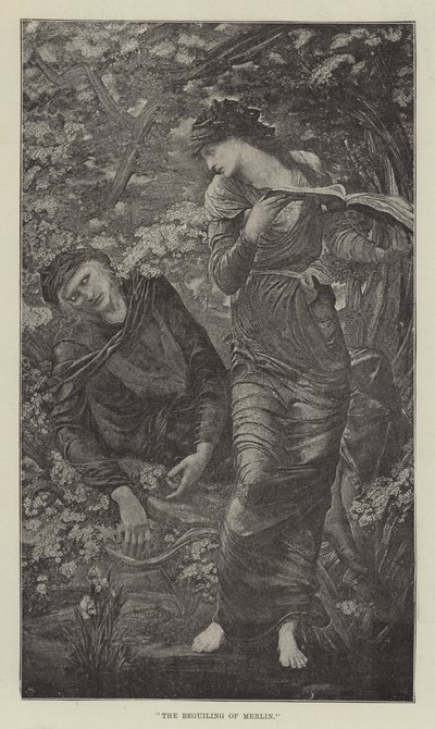 Burne-Jones, ARA, i New Gallery af Edward Burne Jones